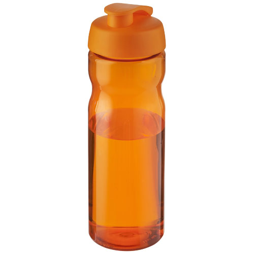 Bouteille de sport publicitaire 650ml Ocean Plastic H2O Active® Orange et Orange